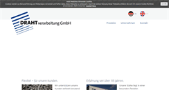 Desktop Screenshot of drahtverarbeitung.de